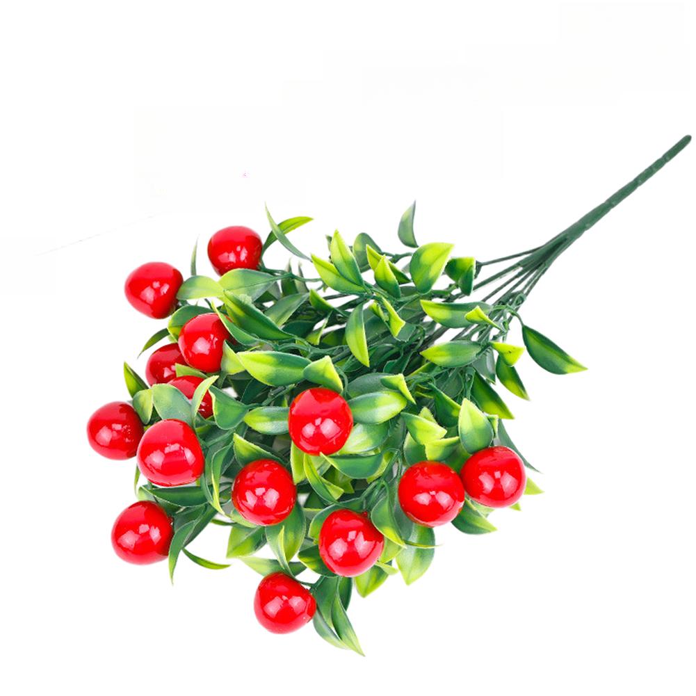 1 Pcs 7 Prong Faux Lucky Fruit Artificial Plants Plastic Grass For Wedding Hotel Home Decoration Accessories ягідний
1 Pcs 7 Prong Faux Lucky Fruit Artificial Plants Plastic Grass For Wedding Hotel Home Decoration Accessories ягідний