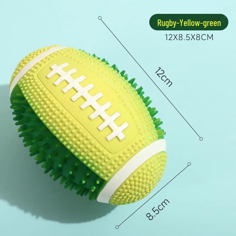 Hoopet Pet Squeaky Latex Rugby Toy
Hoopet Pet Squeaky Latex Rugby Toy