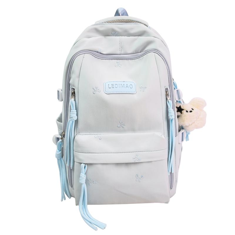 Женский школьный рюкзак с вышивкой в виде банта, рюкзак большой вместимости синий
Женский школьный рюкзак с вышивкой в виде банта, рюкзак большой вместимости синий