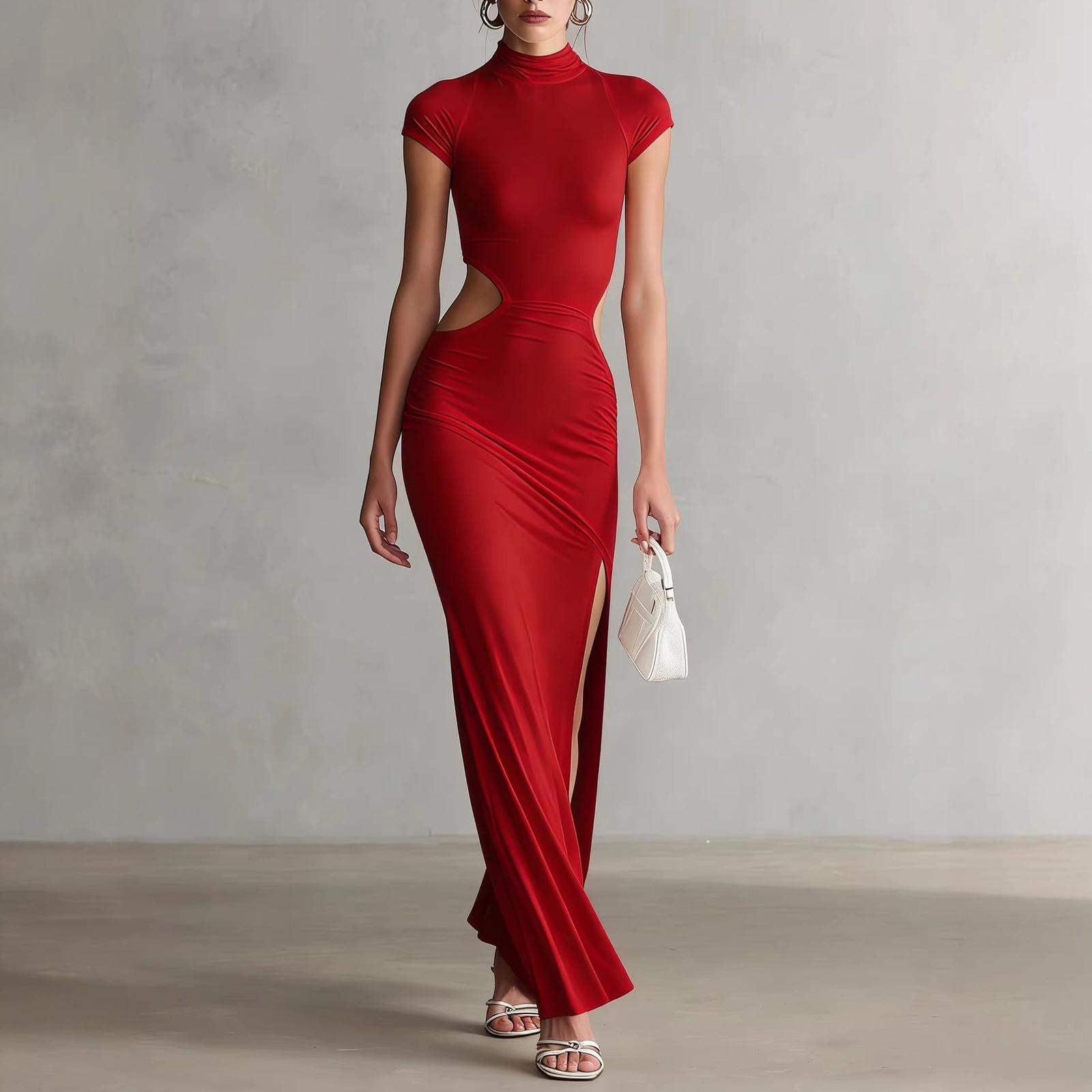 Women s Fashionable Casual -color Dress XS червоний
Women s Fashionable Casual -color Dress XS червоний