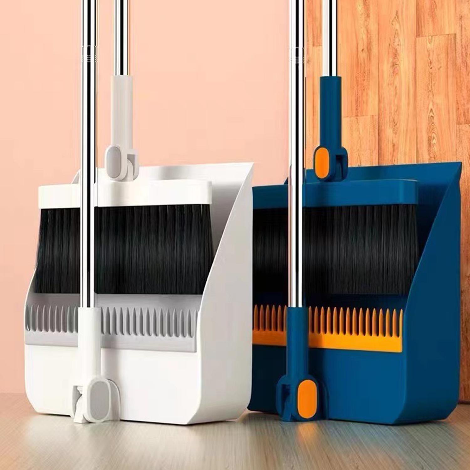 2-Piece Household Broom Dustpan Set Upright Dustpan Broom Combination Set Cleaning Office Kitchen Wooden Floor Pet Hair
2-Piece Household Broom Dustpan Set Upright Dustpan Broom Combination Set Cleaning Office Kitchen Wooden Floor Pet Hair