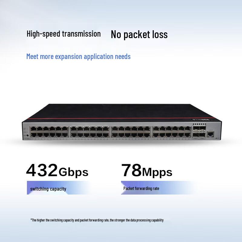 Huawei S1730S-S48T4S-A1 Gigabit Ethernet Switch
Huawei S1730S-S48T4S-A1 Gigabit Ethernet Switch