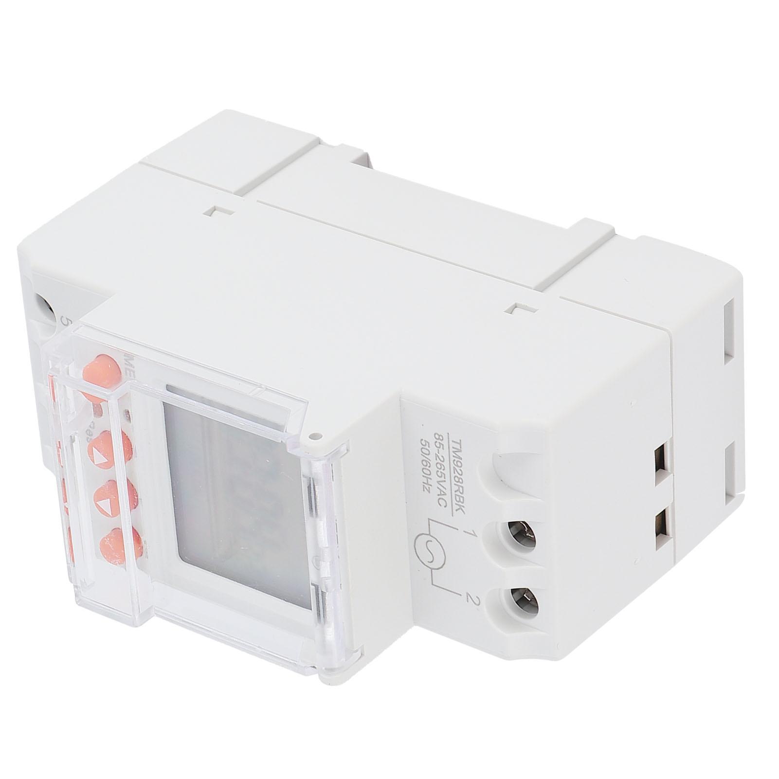 Timer Switch LCD Backlight Analog Programmable Smart Home Control Device 85 265V 30A
Timer Switch LCD Backlight Analog Programmable Smart Home Control Device 85 265V 30A