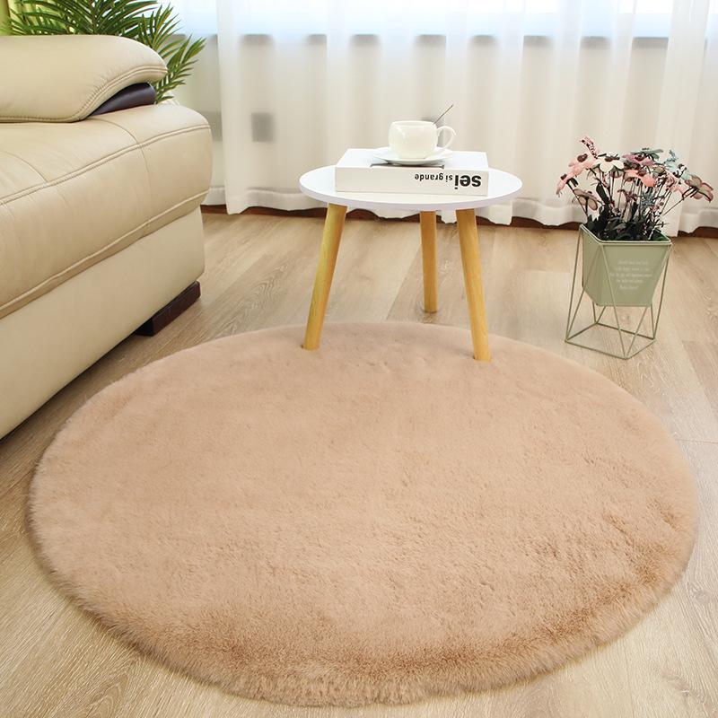 Nordic Solid Color Round Carpet - Imitation Rabbit Fur Floor Mat for Living Room, Sofa, Chair, Bedroom, and Kids Room 40cm
Nordic Solid Color Round Carpet - Imitation Rabbit Fur Floor Mat for Living Room, Sofa, Chair, Bedroom, and Kids Room 40cm