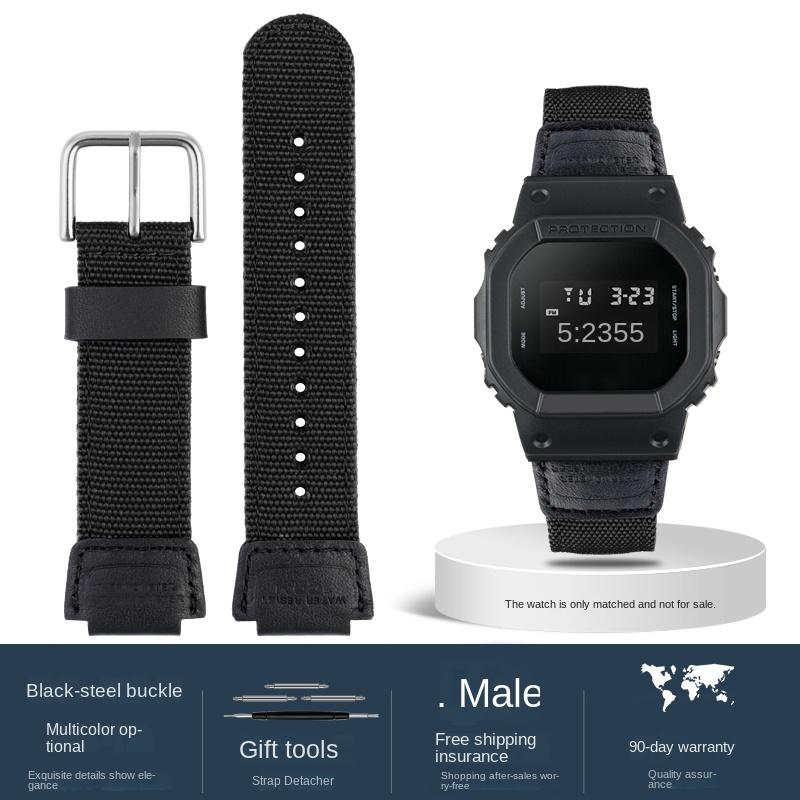 Нейлоновий полотняний ремінець для годинника Casio G-SHOCK DW6900 DW5600 GW-M5610 GA110 DW-H5600 GM5600 Браслет для чоловіків Спортивний 16 мм 18 мм 18mm
Нейлоновий полотняний ремінець для годинника Casio G-SHOCK DW6900 DW5600 GW-M5610 GA110 DW-H5600 GM5600 Браслет для чоловіків Спортивний 16 мм 18 мм 18mm