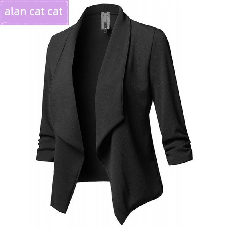 Coats Casual Blazer Female Blazers Jackets Suits Women Coat Black S
Coats Casual Blazer Female Blazers Jackets Suits Women Coat Black S