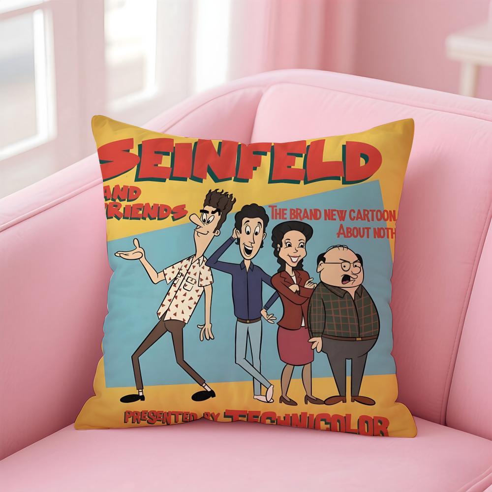 Funny Classic American TVSeries Movie SSeinfeld Cushion Cover Pillow Case Soft Skin Friendly Fabric Concealed Zipper 30X30cm
Funny Classic American TVSeries Movie SSeinfeld Cushion Cover Pillow Case Soft Skin Friendly Fabric Concealed Zipper 30X30cm