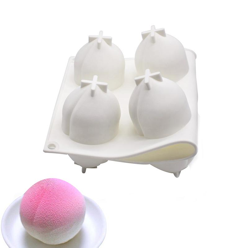 3D Peach Mousse Cake Silicone Mold Homemade Ice Cream Custard Pudding Baking Mold Cube Tray Wedding Festival Parties
3D Peach Mousse Cake Silicone Mold Homemade Ice Cream Custard Pudding Baking Mold Cube Tray Wedding Festival Parties