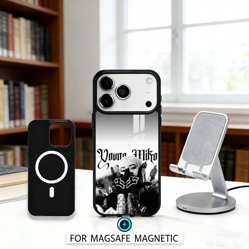 C-Cool Young M-Miko Singer Phone Case Magnetic For iPhone17 16 15 14 13 12 Pro Max For Magsafe Wireless Charging Cover iPhone17Air
C-Cool Young M-Miko Singer Phone Case Magnetic For iPhone17 16 15 14 13 12 Pro Max For Magsafe Wireless Charging Cover iPhone17Air