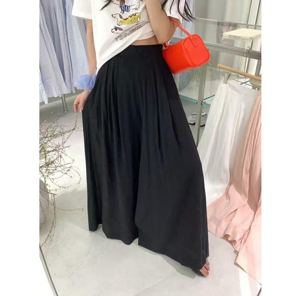26 Years Spring-Summer Cloud Cotton Relaxed Wide Leg Pleated Casual Pants One Size чорний
26 Years Spring-Summer Cloud Cotton Relaxed Wide Leg Pleated Casual Pants One Size чорний
