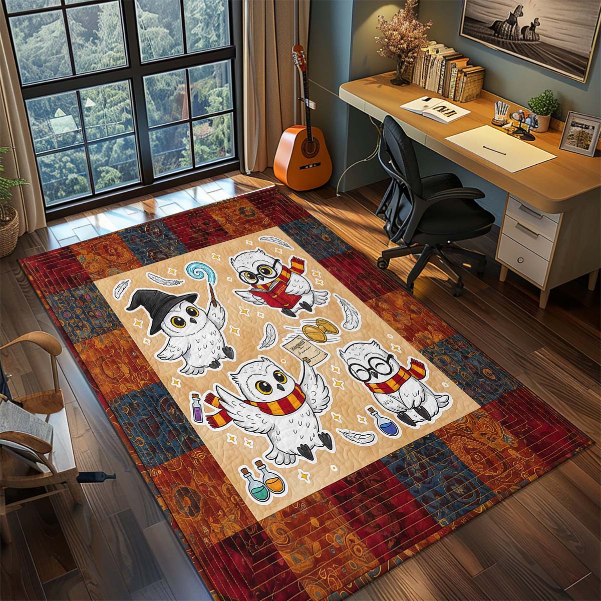 Harry Potter Magic Owl Anime Rug Carpet Large Area Rug Non Slip Washable Floor Mat Gamer Room Bedroom Home Decor 60x90cm
Harry Potter Magic Owl Anime Rug Carpet Large Area Rug Non Slip Washable Floor Mat Gamer Room Bedroom Home Decor 60x90cm