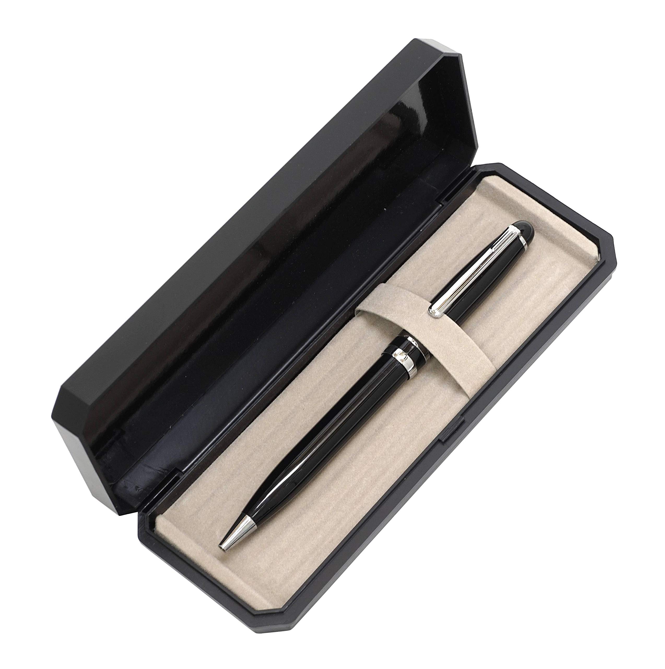 Шариковая ручка Midnight Rotating 5 Luxury Plastic Black Metal Retro Style Rotating Ballpoint Оригинальная латунная вращающаяся шариковая ручка в стиле ретро, упаковка, футляр, 1,0 мм
Шариковая ручка Midnight Rotating 5 Luxury Plastic Black Metal Retro Style Rotating Ballpoint Оригинальная латунная вращающаяся шариковая ручка в стиле ретро, упаковка, футляр, 1,0 мм