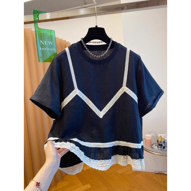 2025 Summer Women s Black Faux Two-Piece T-shirt - Trendy European High-End Style Top M чорний
2025 Summer Women s Black Faux Two-Piece T-shirt - Trendy European High-End Style Top M чорний