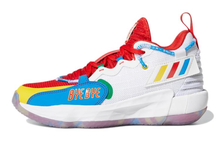 Adidas D Lillard 7 Extply J Cushioning, Wear Resistant Mid top Vintage Basketball Shoes White Red S42806 40
Adidas D Lillard 7 Extply J Cushioning, Wear Resistant Mid top Vintage Basketball Shoes White Red S42806 40