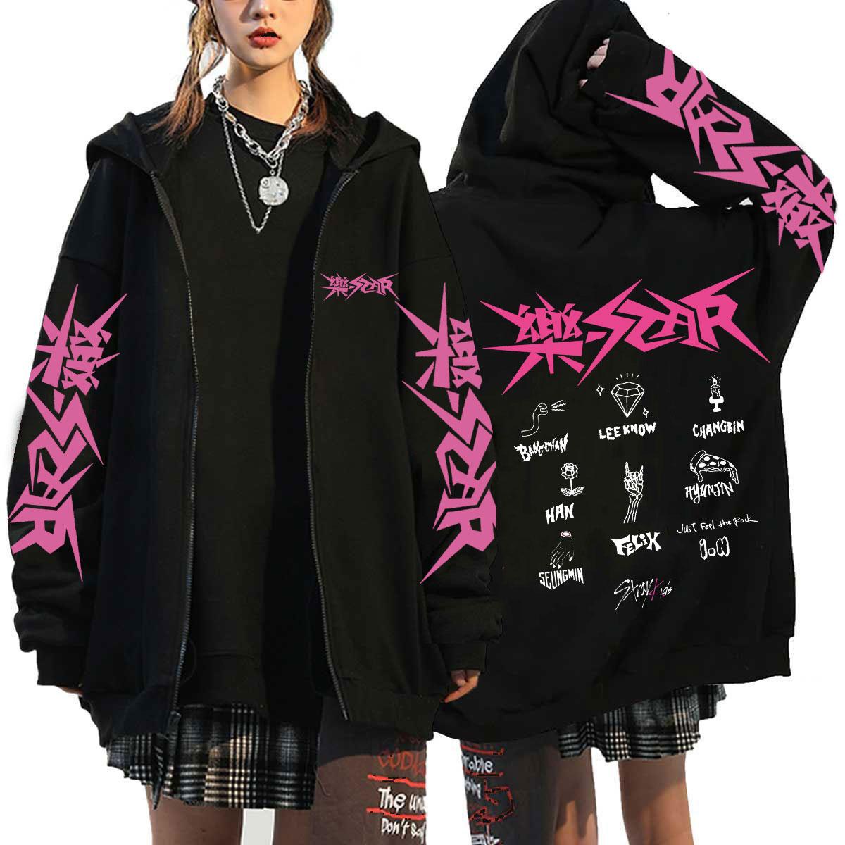 Чоловіча толстовка Straykids з довгим рукавом, вільна повсякденна готика Harajuku Streetwear Kpop Street Korean Style Classic Simple 4XL
Чоловіча толстовка Straykids з довгим рукавом, вільна повсякденна готика Harajuku Streetwear Kpop Street Korean Style Classic Simple 4XL