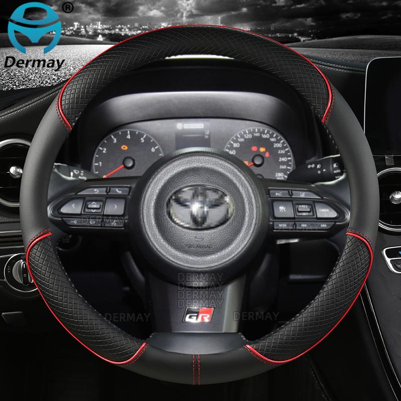 для Toyota Yaris Автомобильный чехол на рулевое колесо Нескользящая PU кожа Автоаксессуары Быстро
для Toyota Yaris Автомобильный чехол на рулевое колесо Нескользящая PU кожа Автоаксессуары Быстро