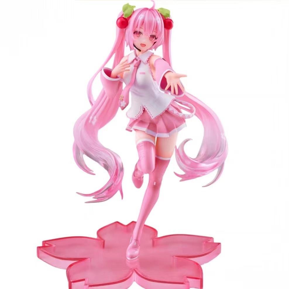 Sakura Hatsune Miku Miku Hatsune hand-made two-dimensional anime Peripheral, 21cm
Sakura Hatsune Miku Miku Hatsune hand-made two-dimensional anime Peripheral, 21cm