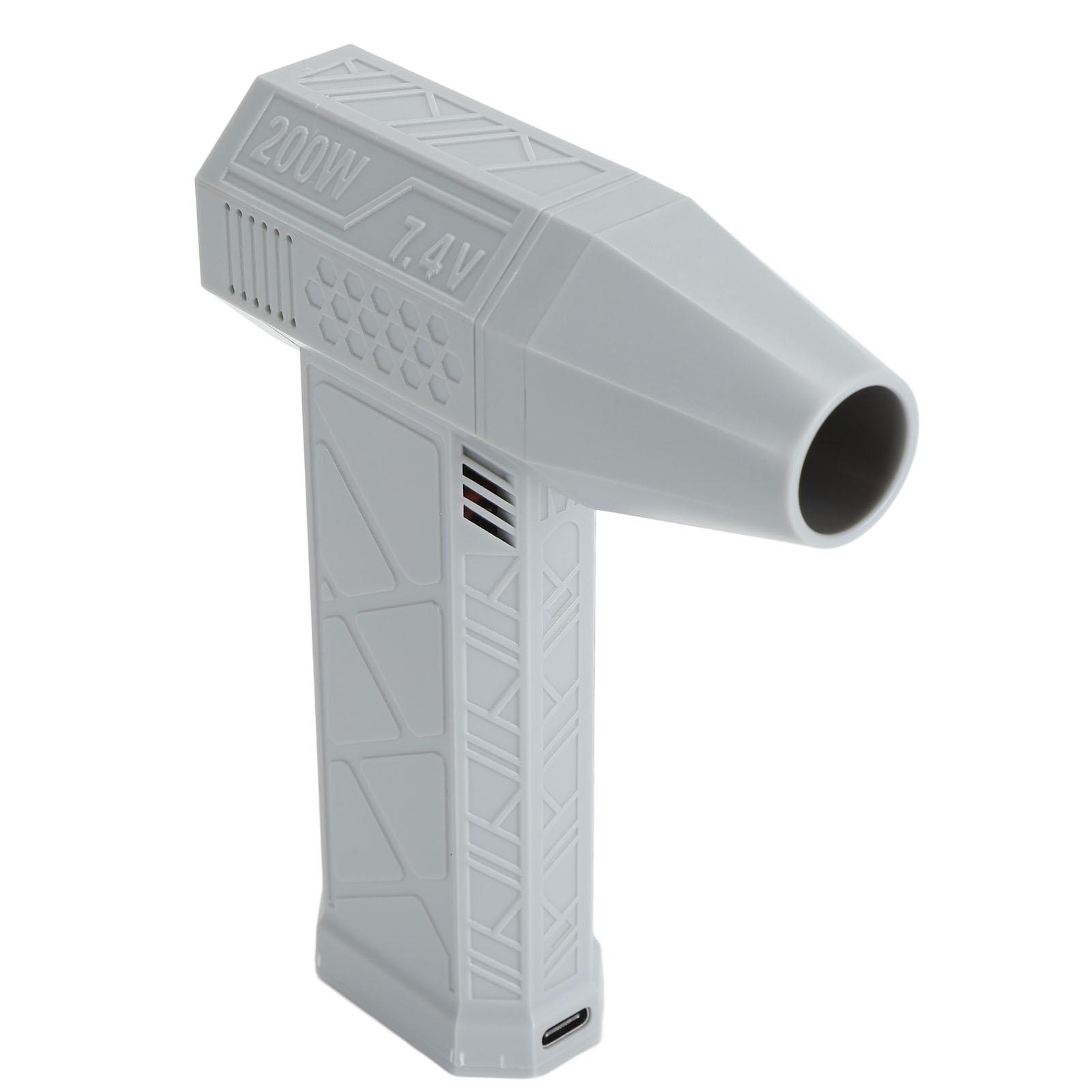 Ручной турбореактивный вентилятор с бесщеточным двигателем, высокая скорость 130000 об/мин, турбореактивный вентилятор с типом C QC15W серый
Ручной турбореактивный вентилятор с бесщеточным двигателем, высокая скорость 130000 об/мин, турбореактивный вентилятор с типом C QC15W серый