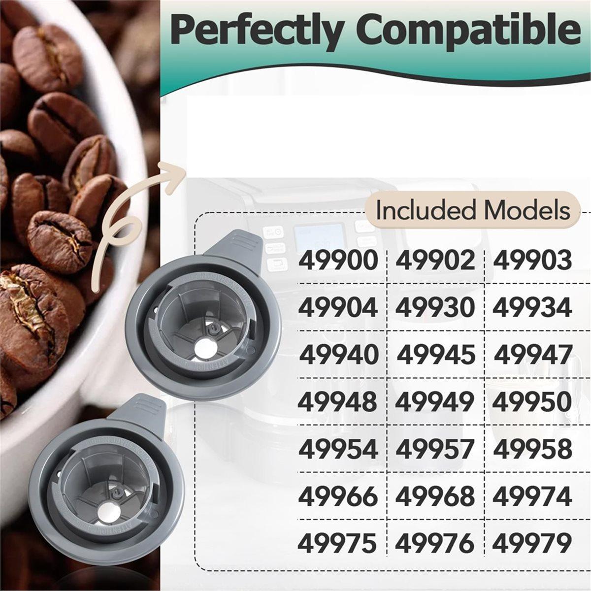 Replacement Single- K Cup Holder for FlexBrew 49940, 50, 66, 74, 75, 76 (2 Pack) China Mainland
Replacement Single- K Cup Holder for FlexBrew 49940, 50, 66, 74, 75, 76 (2 Pack) China Mainland