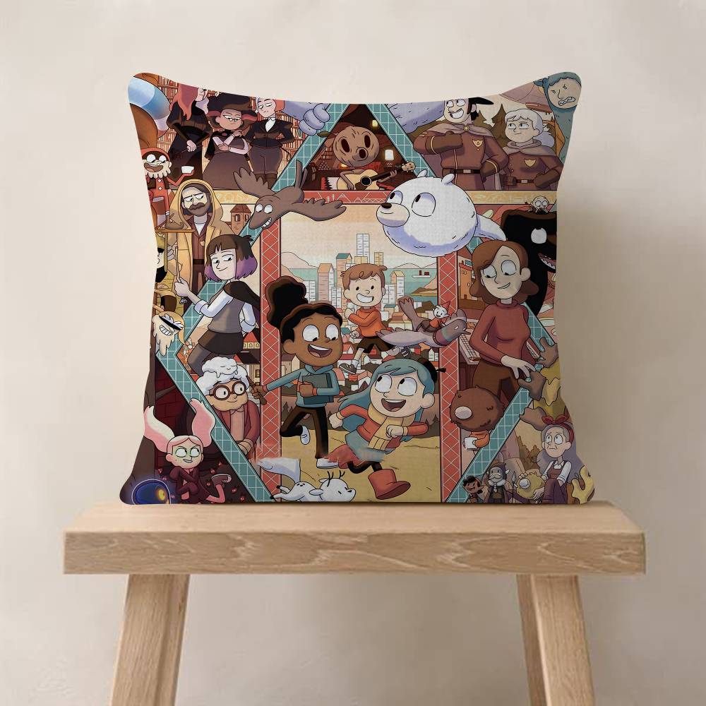 1PC Cartoon HHilda Cushion Cover Inches Farmhouse Decor Home Throw Pillow Covers For Couch Decorations 30x30cm
1PC Cartoon HHilda Cushion Cover Inches Farmhouse Decor Home Throw Pillow Covers For Couch Decorations 30x30cm