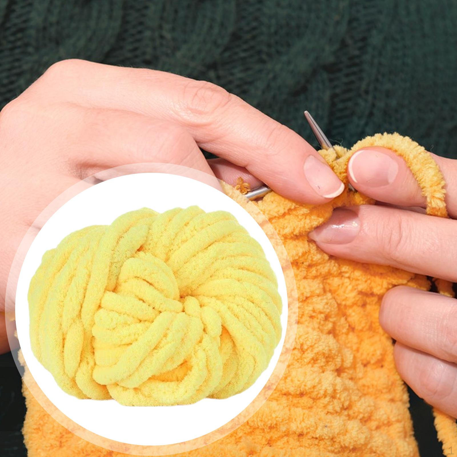 Пряжа для в язання руками 0,8 дюйма для пледа, DIY, накидки, гачком Yellow
Пряжа для в язання руками 0,8 дюйма для пледа, DIY, накидки, гачком Yellow