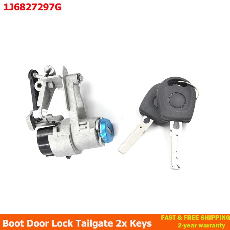 1J6827297G Tailgate Trunk Boot Lock Cylinder With 2 Keys For VW Golf Lupo Seat Arosa 1997-2006 1J6 827 297 G
1J6827297G Tailgate Trunk Boot Lock Cylinder With 2 Keys For VW Golf Lupo Seat Arosa 1997-2006 1J6 827 297 G