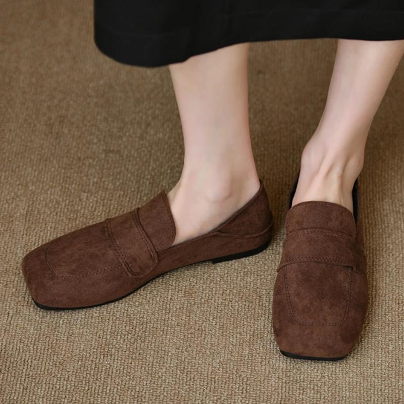 2025 Hot Sale Ladies Shoes One Kick Women s Flats Spring Autumn Square Toe Suede Solid Solft Sole Casual Comfortable Flats Shoes 35 бежевый
2025 Hot Sale Ladies Shoes One Kick Women s Flats Spring Autumn Square Toe Suede Solid Solft Sole Casual Comfortable Flats Shoes 35 бежевый