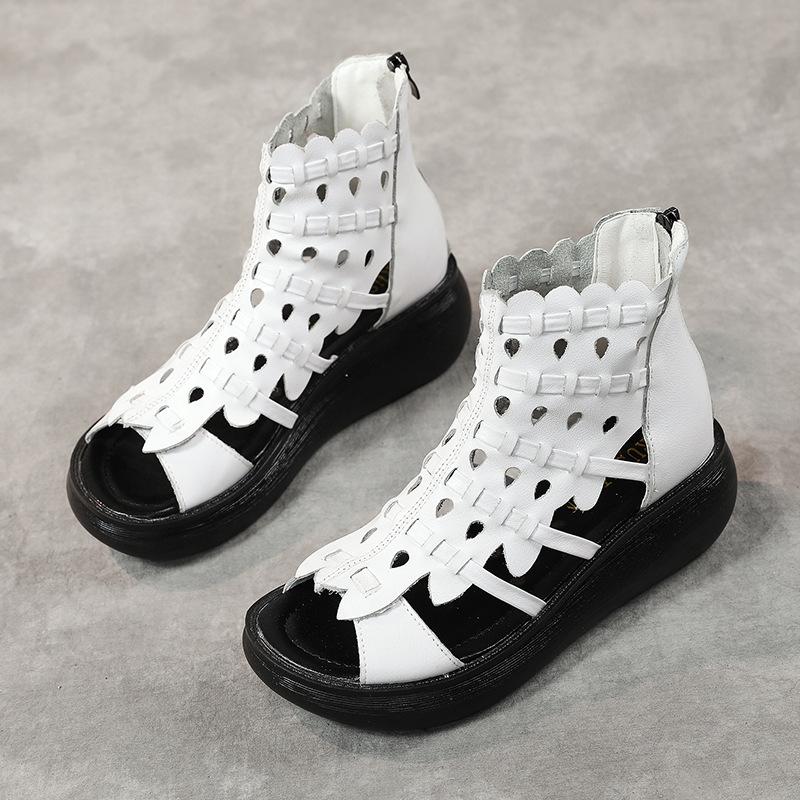 Fashion GKTINOO 2025 Summer Women Sandals Genuine Leather Wedges High Heel Platform Hollow Peep Toe Female Ladies Shoes Zapatos De Mujer 10
Fashion GKTINOO 2025 Summer Women Sandals Genuine Leather Wedges High Heel Platform Hollow Peep Toe Female Ladies Shoes Zapatos De Mujer 10