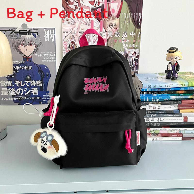 Sweet Candy Color Backpack For High School Girls With Nylon Material And Large Capacity Black Small
Sweet Candy Color Backpack For High School Girls With Nylon Material And Large Capacity Black Small