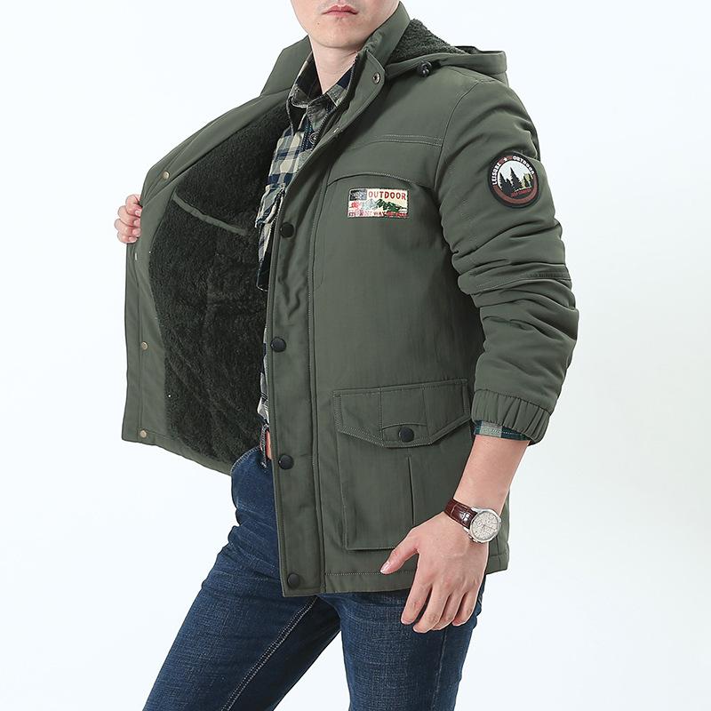 Winter Dad Medium Long Casual Men s Cotton-padded Jacket Plus Pile Plus Pile Hat for The Elderly Cotton-padded Jacket Warm 4XL
Winter Dad Medium Long Casual Men s Cotton-padded Jacket Plus Pile Plus Pile Hat for The Elderly Cotton-padded Jacket Warm 4XL