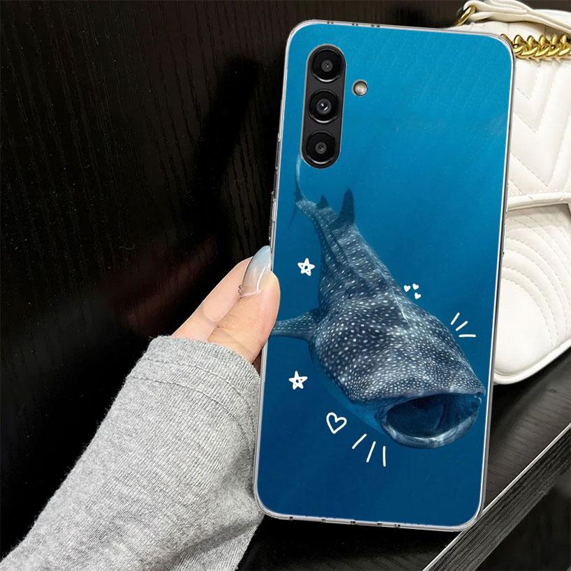 Ocean Whale Shark Case for Samsung A17 A16 A56 A36 A26 A15 A55 A35 A25 A14 A54 A34 A24 Phone Cover A13 A53 A33 A23 A05S A04S Samsung A17
Ocean Whale Shark Case for Samsung A17 A16 A56 A36 A26 A15 A55 A35 A25 A14 A54 A34 A24 Phone Cover A13 A53 A33 A23 A05S A04S Samsung A17