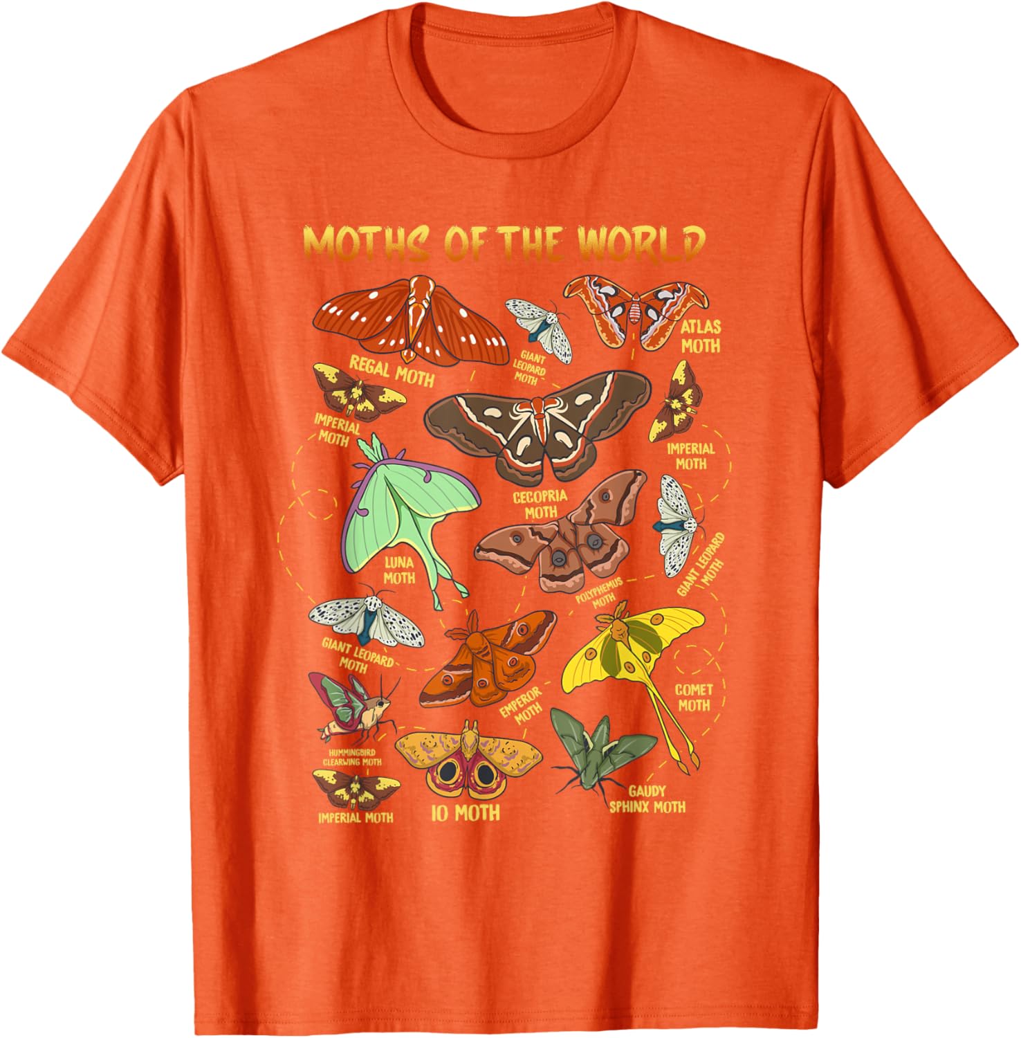 Moths of the Entomology Graphic Tee Insect Lover Entomology Collection T-Shirt 4XL
Moths of the Entomology Graphic Tee Insect Lover Entomology Collection T-Shirt 4XL