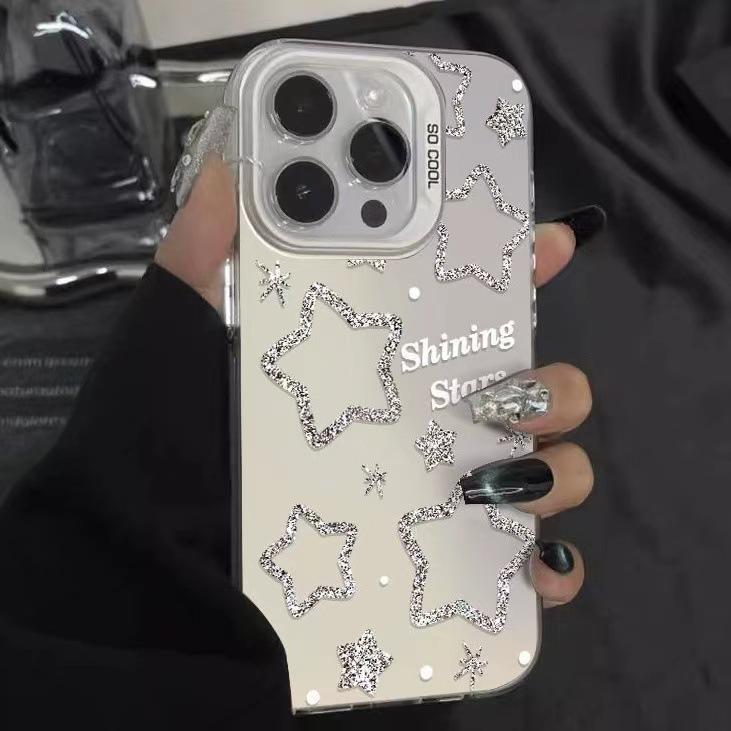Shining Stars Are Suitable for 15promax, European and American 16pro, Apple Phone Case 14plus, Cool 13pro, Fashionable 12 iphone7p/8p
Shining Stars Are Suitable for 15promax, European and American 16pro, Apple Phone Case 14plus, Cool 13pro, Fashionable 12 iphone7p/8p