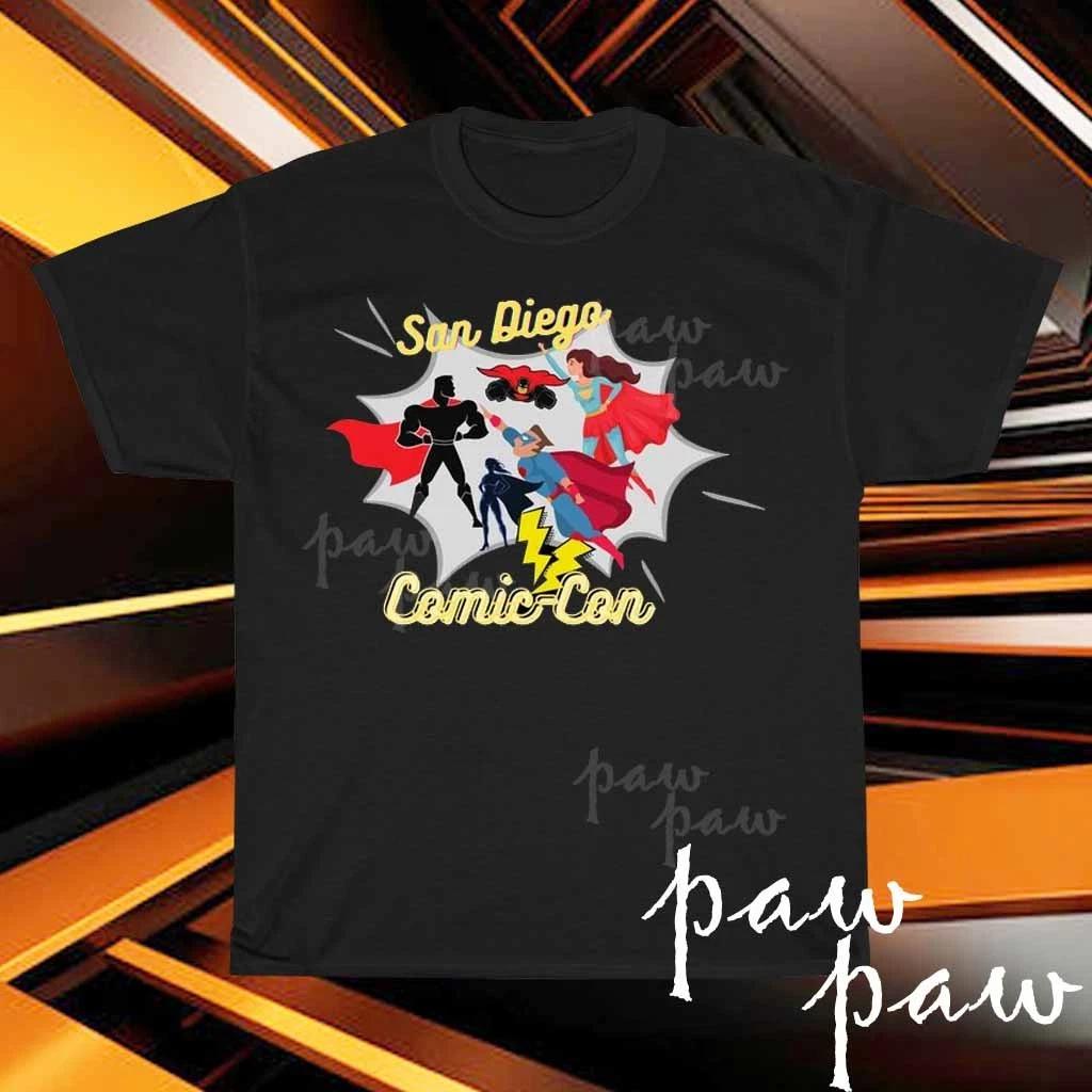 New San Diego Comic Con International Logo American T-Shirt Funny Size S to 5XL 4XL
New San Diego Comic Con International Logo American T-Shirt Funny Size S to 5XL 4XL