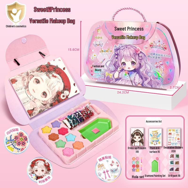 Набор детской косметики «Принцесса» для девочек: Набор для ролевых игр с помадой и лаком для ногтей
Набор детской косметики «Принцесса» для девочек: Набор для ролевых игр с помадой и лаком для ногтей