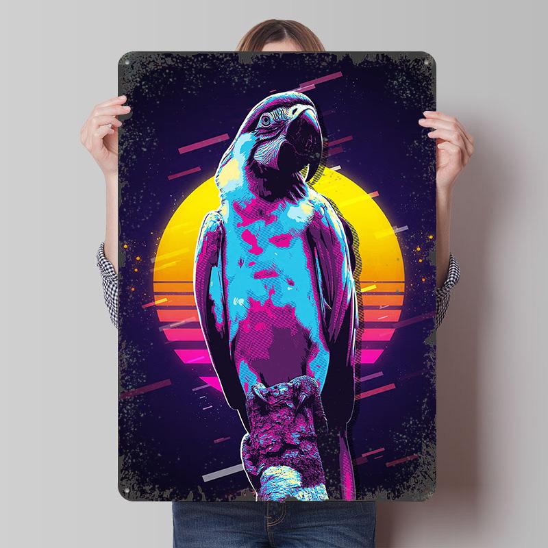 Retro Parrot Art Metal Poster Customized Wall Art Retro Vintage Tinplate Signs for Coffee Bar Accessories Bathroom Decor Room 7.9x11.8In(20x30cm)
Retro Parrot Art Metal Poster Customized Wall Art Retro Vintage Tinplate Signs for Coffee Bar Accessories Bathroom Decor Room 7.9x11.8In(20x30cm)