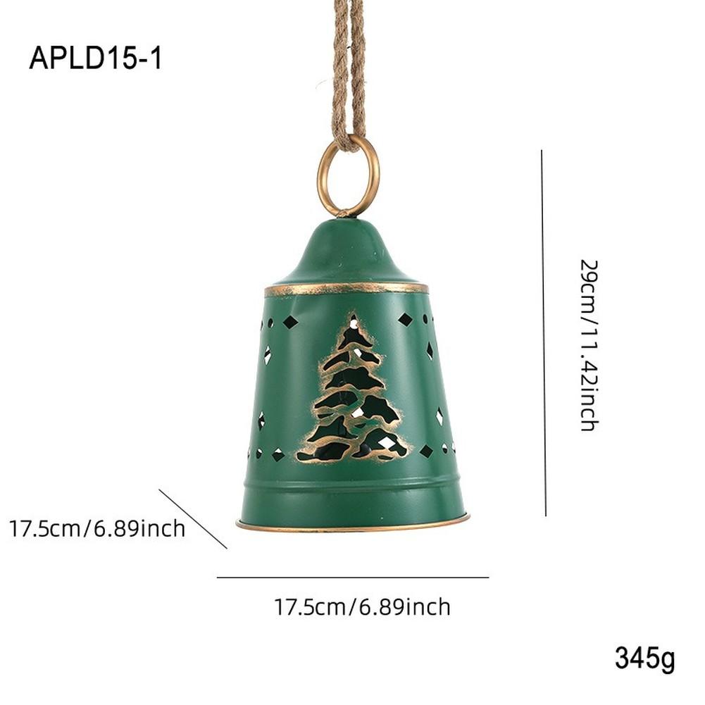 Small Iron Bell Wind Chime for Hanging on For Tree Decorative Ornament with Classic Bell Shape for Holiday Use зелёный
Small Iron Bell Wind Chime for Hanging on For Tree Decorative Ornament with Classic Bell Shape for Holiday Use зелёный