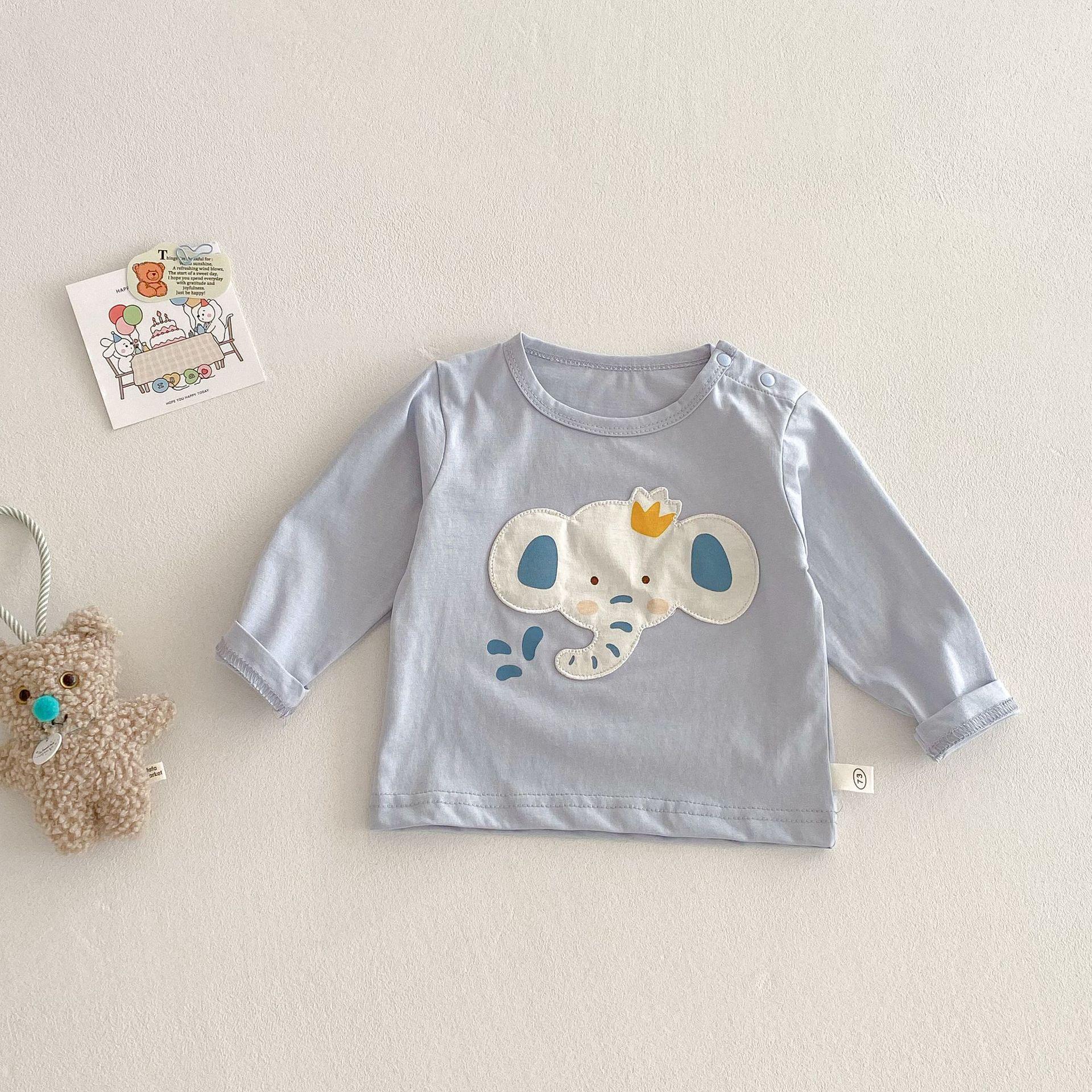Baby Boys Cartoon Patch T Shirt Fashion Korean Style Spring Autumn Long Sleeve Casual Top 73
Baby Boys Cartoon Patch T Shirt Fashion Korean Style Spring Autumn Long Sleeve Casual Top 73