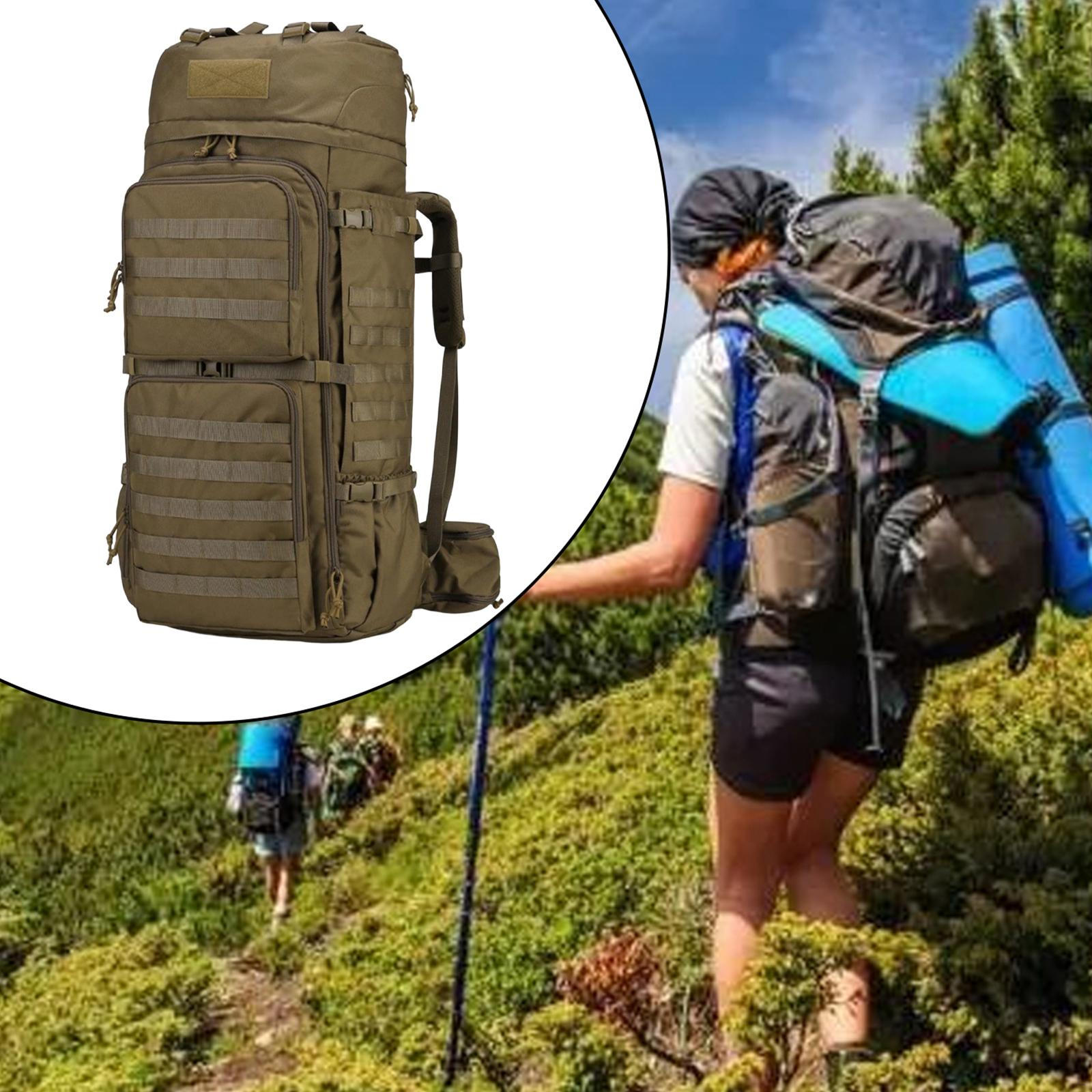Camping Backpack Casual Daypack Knapsack Multipurpose Large Capacity Rucksack Travel Bag for хакі
Camping Backpack Casual Daypack Knapsack Multipurpose Large Capacity Rucksack Travel Bag for хакі