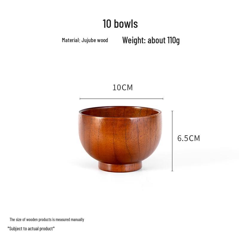 ZISIZ Jujube Wood Bowl Set
ZISIZ Jujube Wood Bowl Set