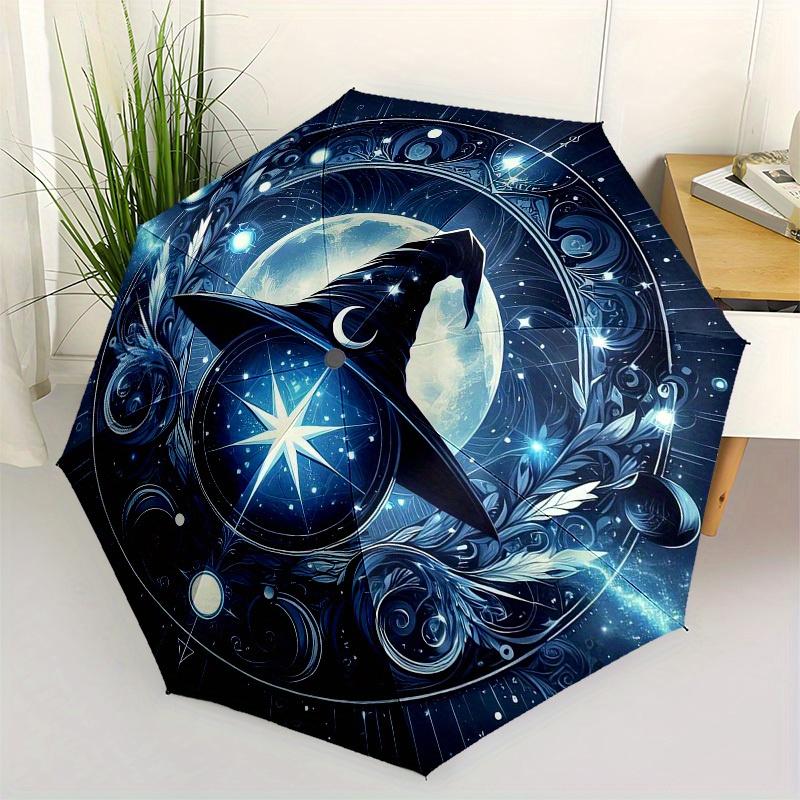 1pc Witchcraft Moonlit Hat Stars Umbrella with Plastic Handle,Suitable for All Seasons Home Travel Outdoor UmbrellaB1874
1pc Witchcraft Moonlit Hat Stars Umbrella with Plastic Handle,Suitable for All Seasons Home Travel Outdoor UmbrellaB1874