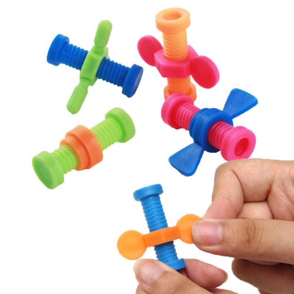 Rotating Screw ABS Screwing Toy Colorful Fidget Pencil Toppers for 4pcs/set Toy for Kids Adult 4pcs
Rotating Screw ABS Screwing Toy Colorful Fidget Pencil Toppers for 4pcs/set Toy for Kids Adult 4pcs