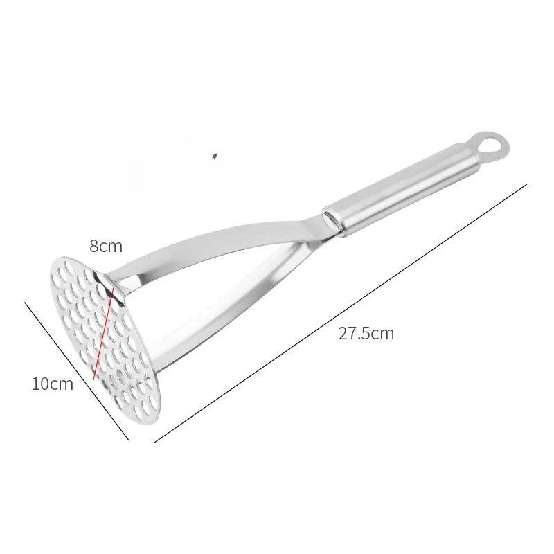 Kitchen Gadget Creative Mud Press Masher Puree Juice Maker Stainless Steel Potatoes Crusher Pusher Fruit Tools
Kitchen Gadget Creative Mud Press Masher Puree Juice Maker Stainless Steel Potatoes Crusher Pusher Fruit Tools