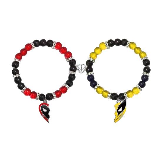 2 шт./комплект, парный браслет для лучшего друга, гладкий стеклянный, с глазурью, киногерой, пара, братья и сестры, браслеты, кулон в форме сердца, ювелирные изделия на запястье лучшего друга A
2 шт./комплект, парный браслет для лучшего друга, гладкий стеклянный, с глазурью, киногерой, пара, братья и сестры, браслеты, кулон в форме сердца, ювелирные изделия на запястье лучшего друга A