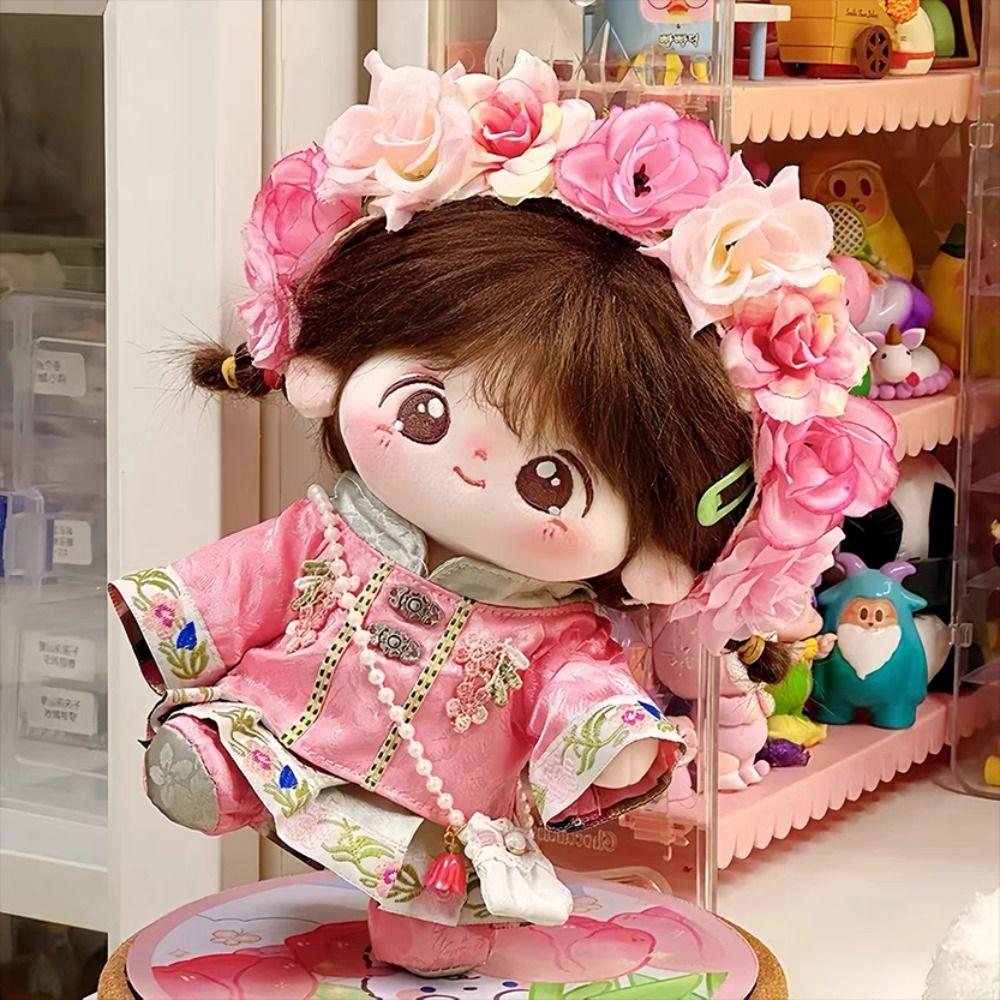 Cloth 20cm Doll Hair Flower Dress Soft Handmade Doll Clothes 20cm Cotton Doll Clothes 20CM Doll
Cloth 20cm Doll Hair Flower Dress Soft Handmade Doll Clothes 20cm Cotton Doll Clothes 20CM Doll