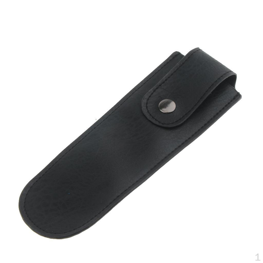 Synthetic Leather Double Edge Shaver Case Pouch for Men Black
Synthetic Leather Double Edge Shaver Case Pouch for Men Black