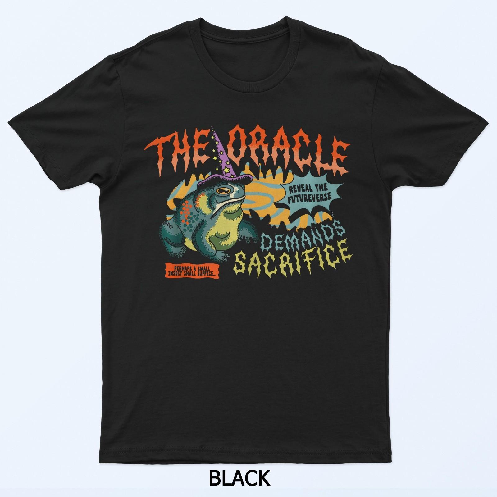 The Oracle Toad T-Shirt 4XL
The Oracle Toad T-Shirt 4XL