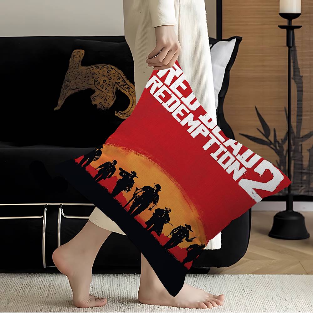 Game TVRedDeadRedemption 2 Personalized Pillow Dust Cover Bedroom Kids Party Decoration Pillowcase Birthday Children Gift 30x30 cm
Game TVRedDeadRedemption 2 Personalized Pillow Dust Cover Bedroom Kids Party Decoration Pillowcase Birthday Children Gift 30x30 cm