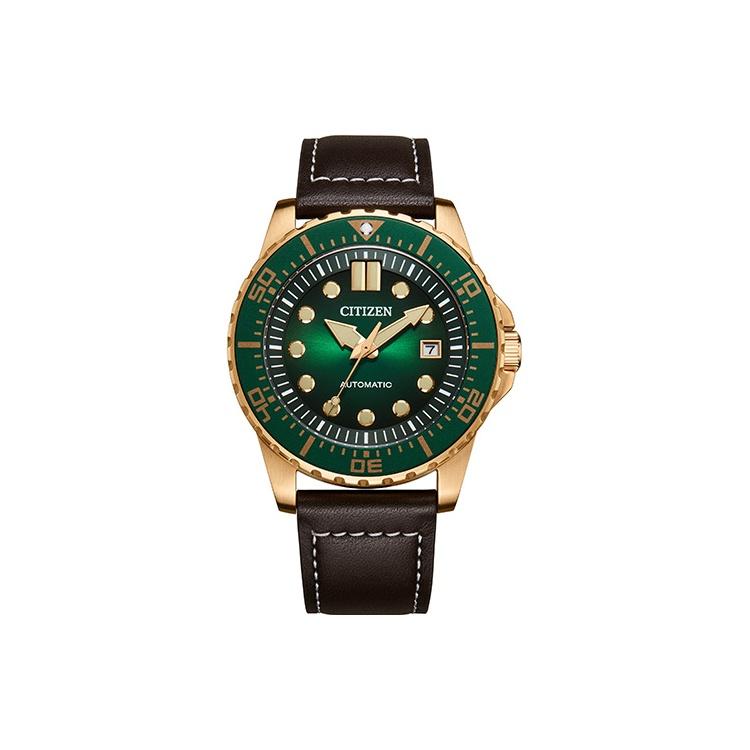 CITIZEN 3 Mechanical Movement Cow Leather Strap Watch Unisex Green Dial NJ0173-18X Green Dial
CITIZEN 3 Mechanical Movement Cow Leather Strap Watch Unisex Green Dial NJ0173-18X Green Dial