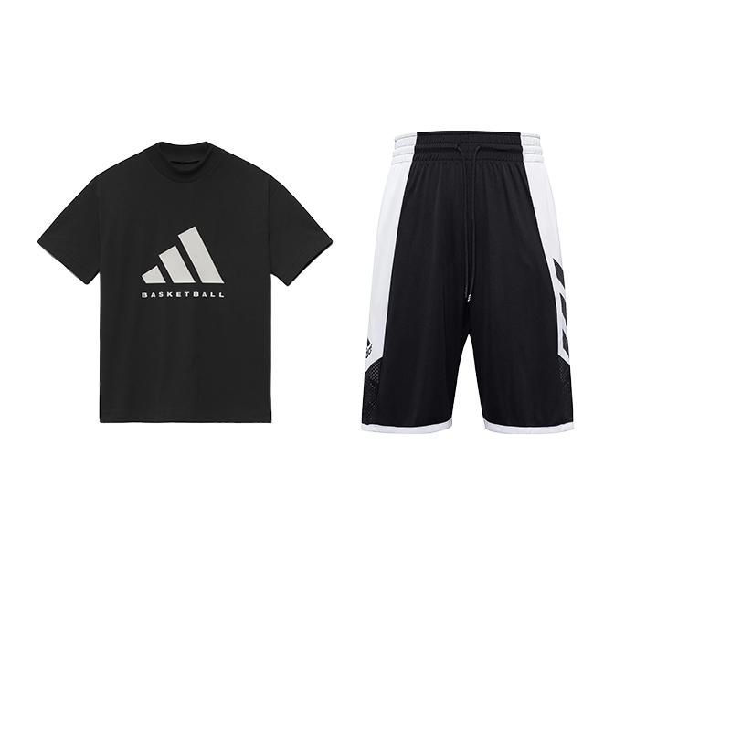 Adidas High Street Minimalist Letter Big Logo Print Round Neck Short Sleeve Striped Pattern Drawstring Shorts Casual Sports Set Men Set IR8492+FH7947 L
Adidas High Street Minimalist Letter Big Logo Print Round Neck Short Sleeve Striped Pattern Drawstring Shorts Casual Sports Set Men Set IR8492+FH7947 L